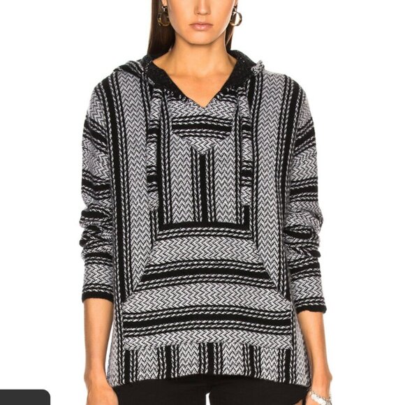 Adaptation grey Cashmere Baja Rasta Hoodie - Picture 1 of 3